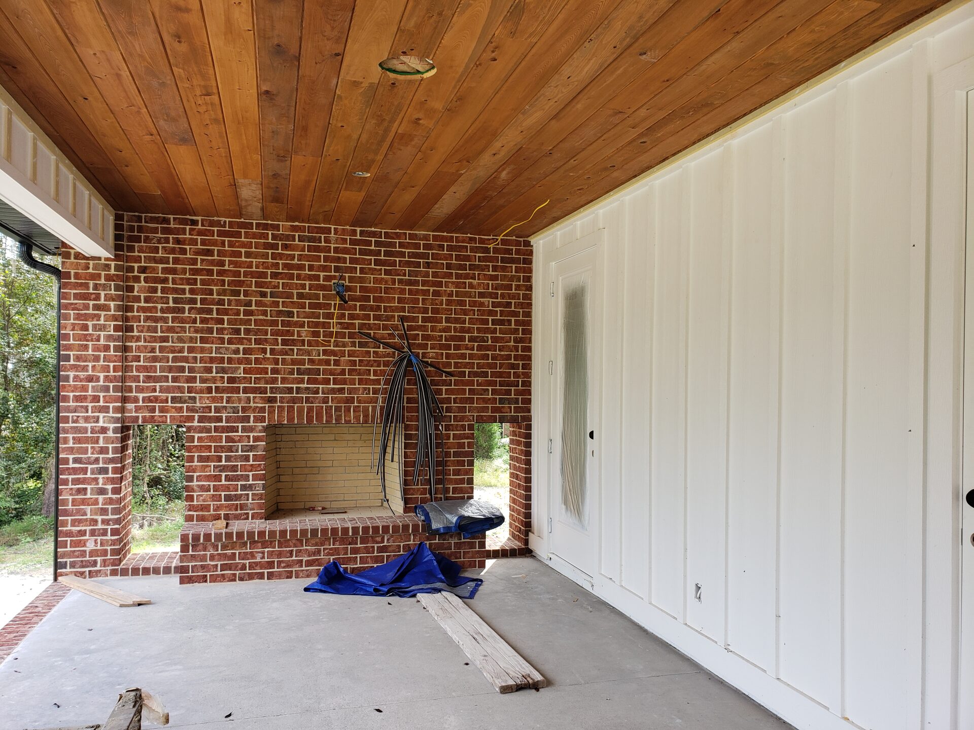 Brick Column Farmhouse — View 10