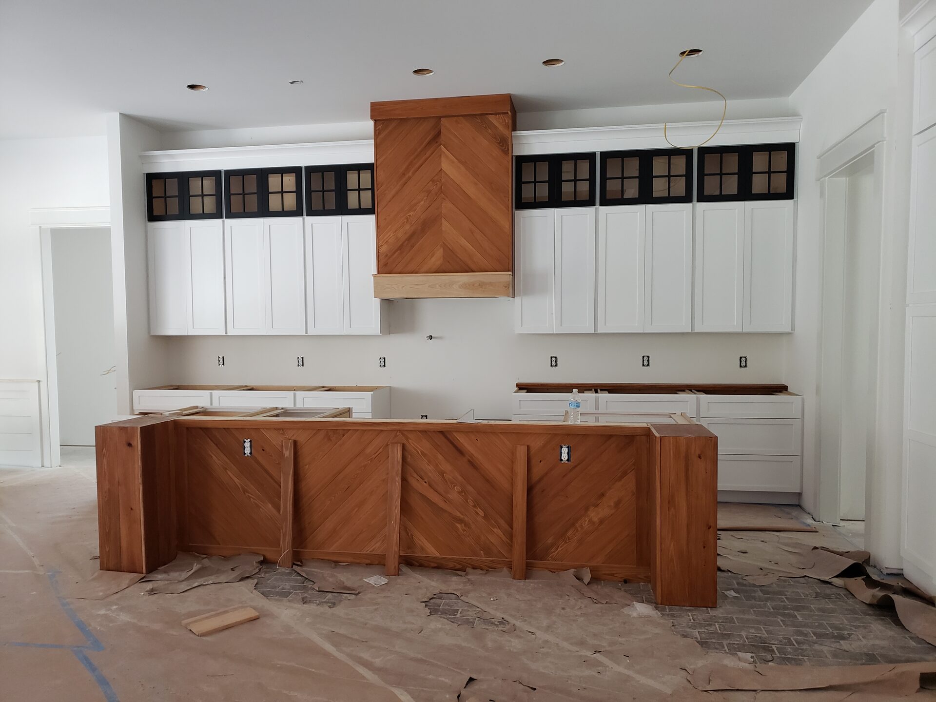 Brick Column Farmhouse — View 14