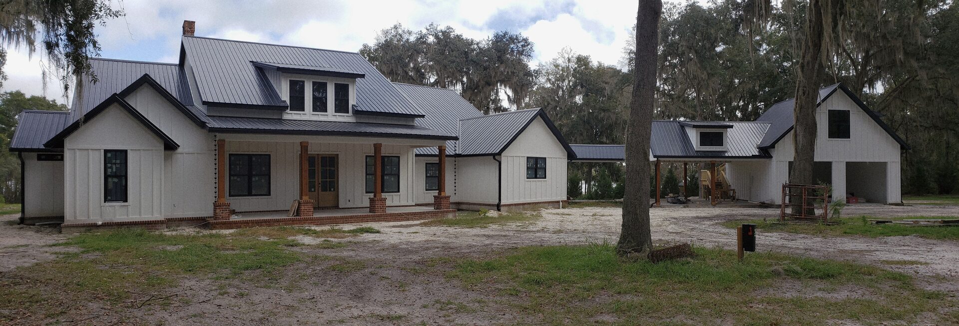 Brick Column Farmhouse — View 2