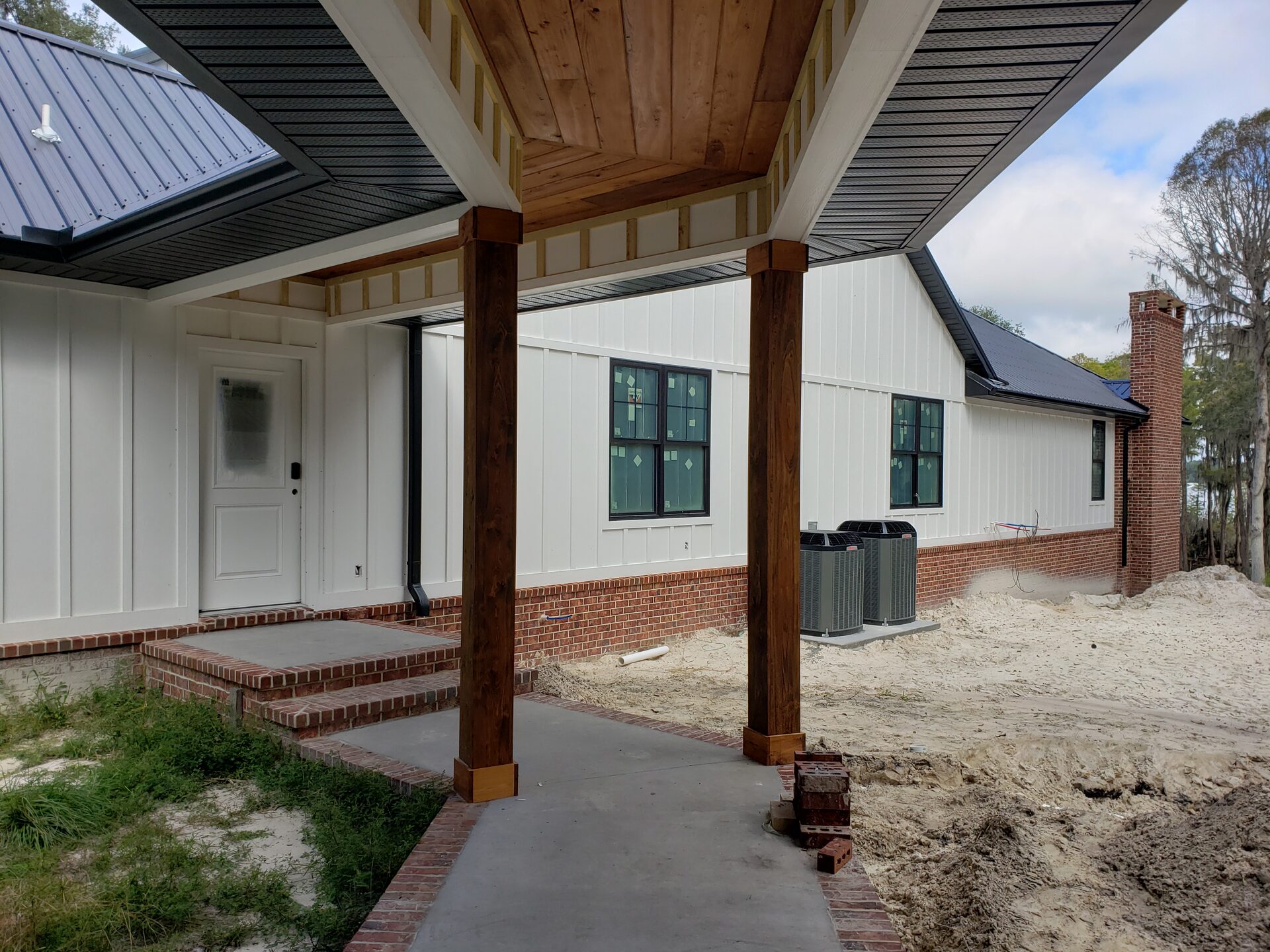 Brick Column Farmhouse — View 20