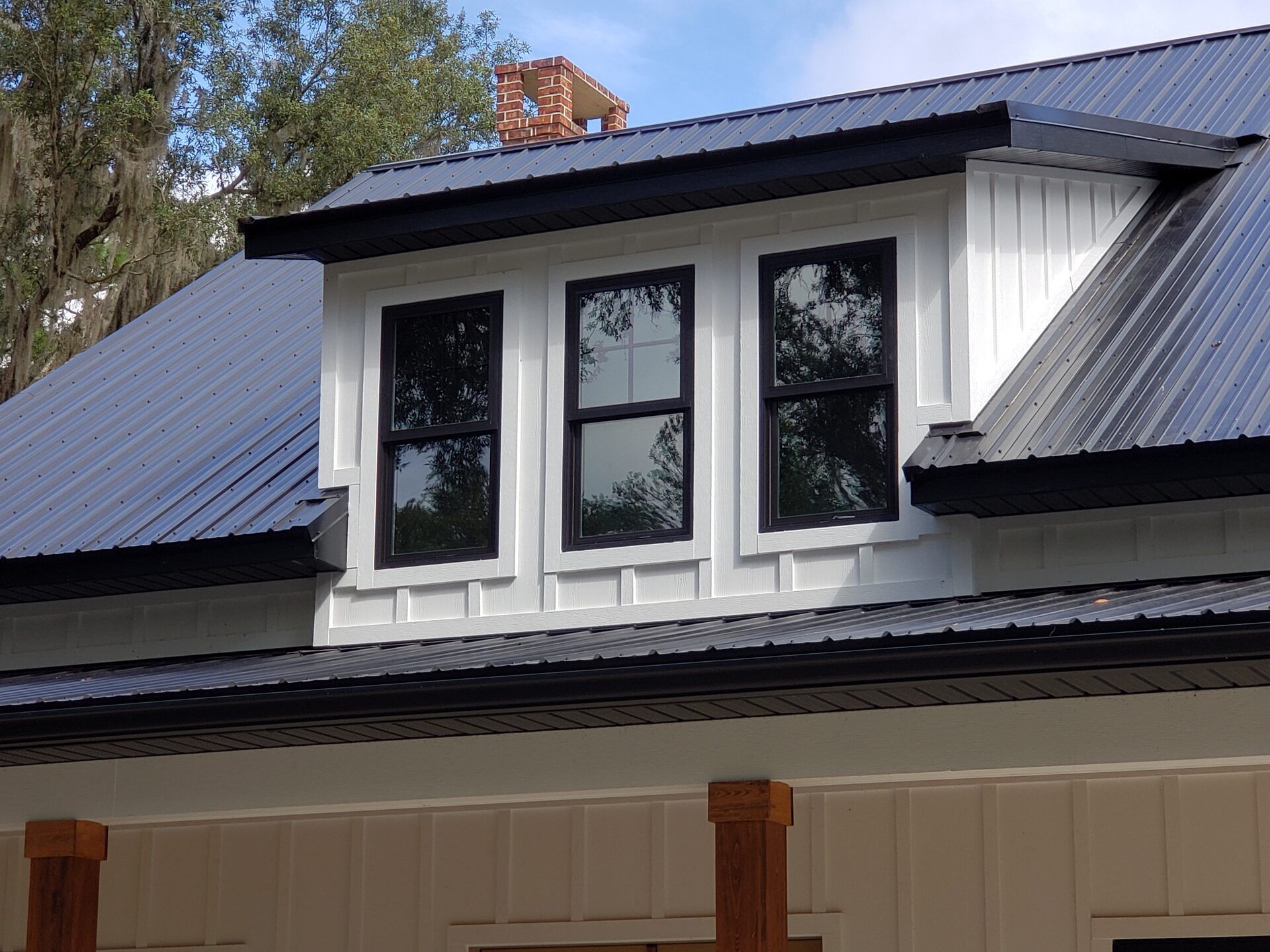 Brick Column Farmhouse — View 21