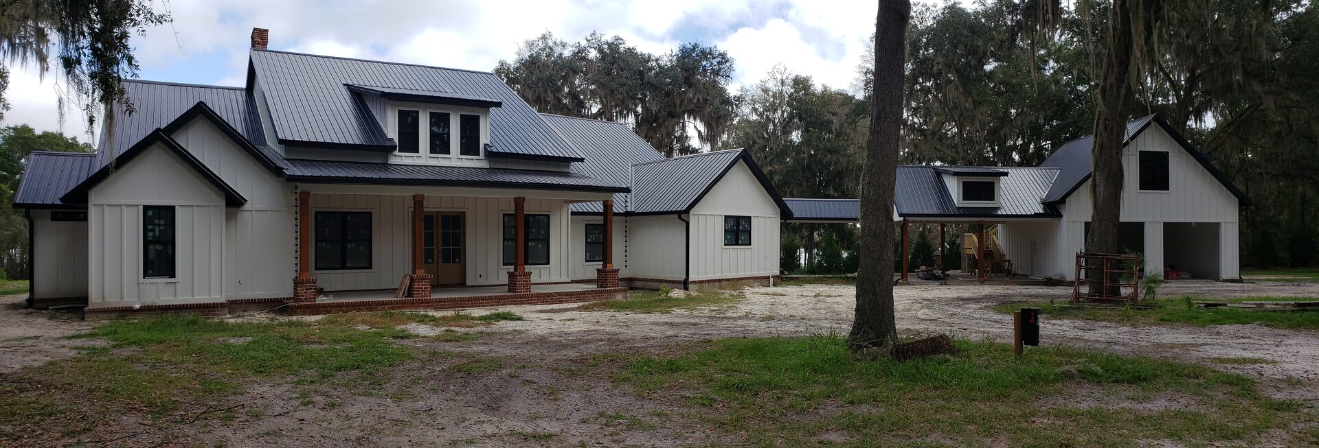 Brick Column Farmhouse — View 3