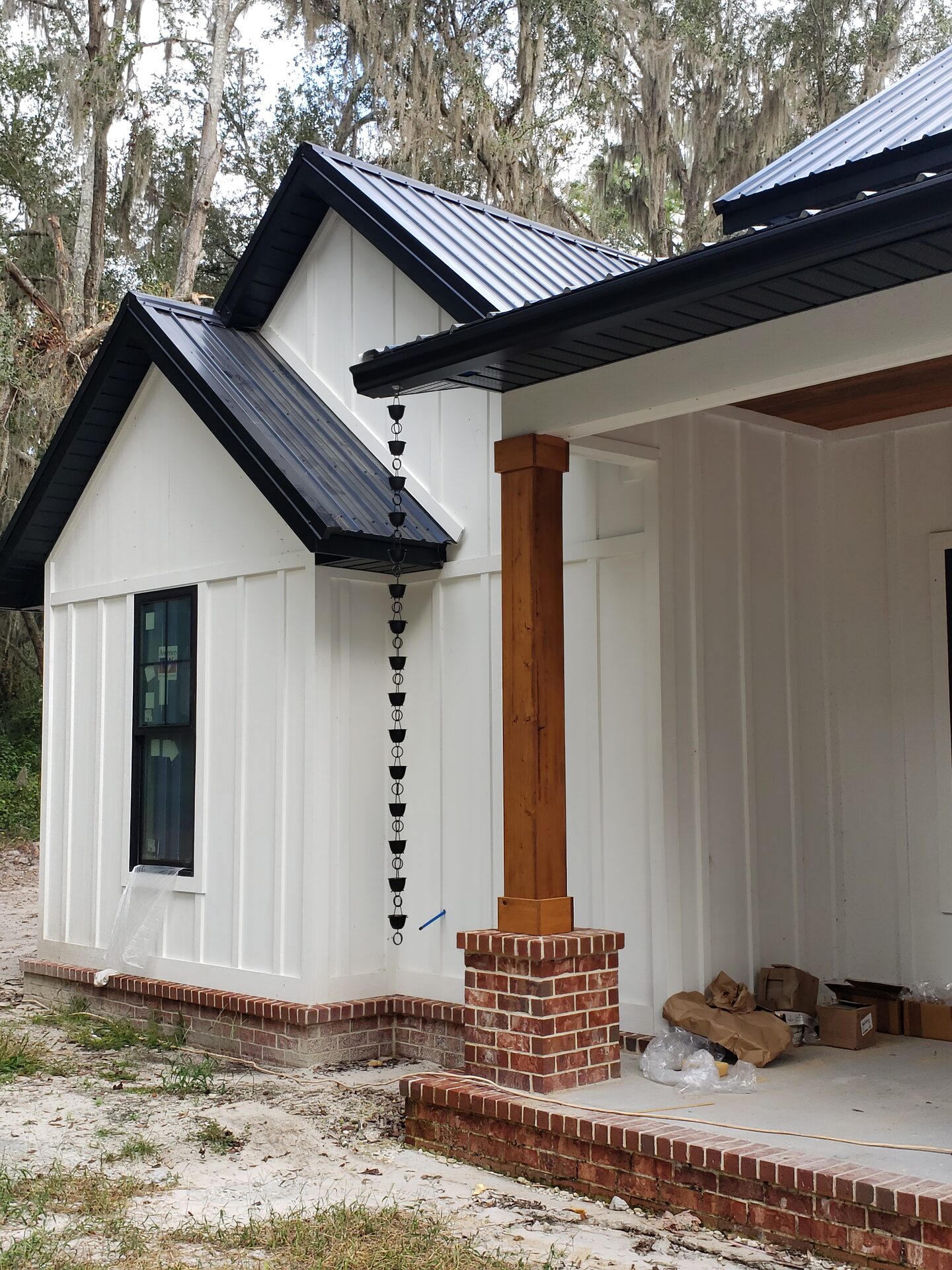 Brick Column Farmhouse — View 6